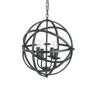 Hanglamp Orbit ijzer - 4 lichtbronnen