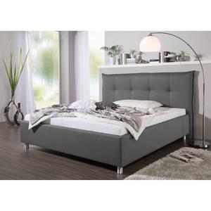 Letto imbottito Glenfield Color antracite - 180 x 200cm