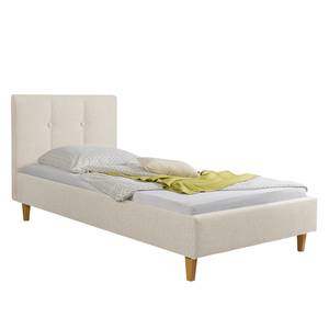 Gestoffeerd bed Havdrup Beige - 140 x 200cm