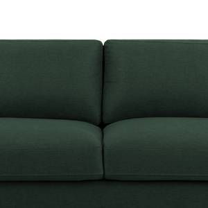 Sofa Boneo (3-Sitzer) Webstoff - Dunkelgrün
