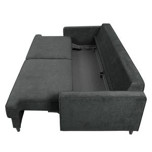 Canapé convertible Virum Tissu - Anthracite