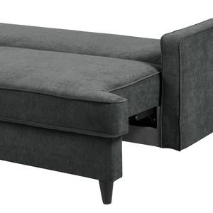 Canapé convertible Virum Tissu - Anthracite