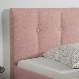 Gestoffeerd bed Havdrup Oud pink - 200 x 200cm