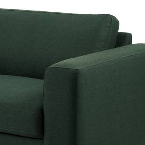 Sofa Boneo (2-Sitzer) Webstoff - Dunkelgrün