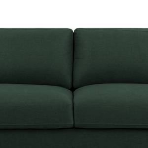 Sofa Boneo (2-Sitzer) Webstoff - Dunkelgrün