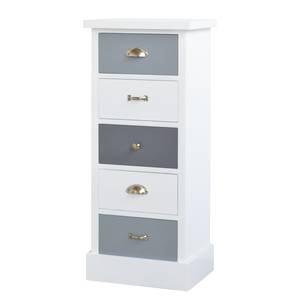 Commode Barwite I Blanc / Gris