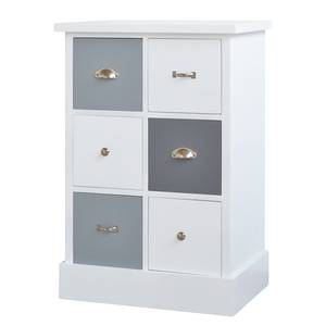 Commode Barwite II Blanc / Gris