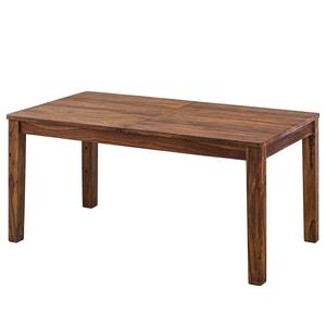Table extensible Trangle Marron - Bois massif - 160 x 76 x 90 cm