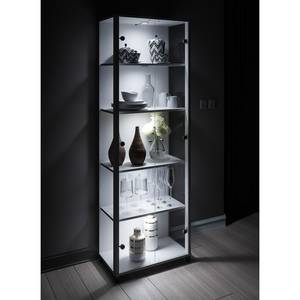 Vitrinekast Exhibit Inclusief verlichting - Wit - Breedte: 58 cm