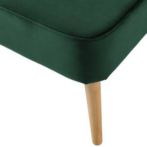 Fauteuil Papicu Velours - Vert foncé