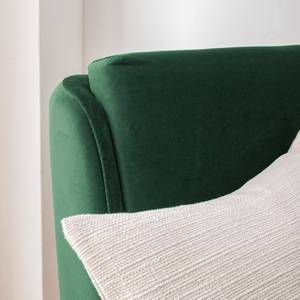 Fauteuil Papicu Velours - Vert foncé