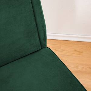 Fauteuil Papicu fluweel - donkergroen