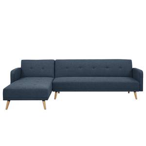 Ecksofa Daru I Webstoff - Marineblau