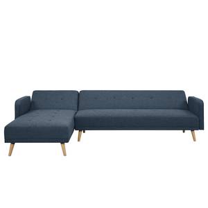 Ecksofa Daru I Webstoff - Marineblau