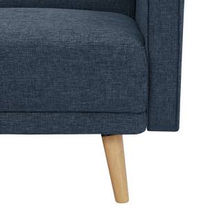 Ecksofa Daru I Webstoff - Marineblau