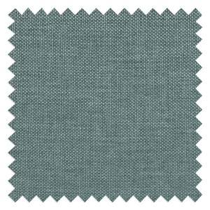 Repose-pieds capitonné Boddin Tissu - Tissu Nims: Bleu gris