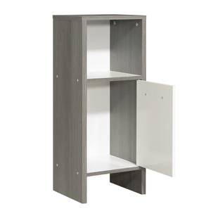 Lage kast Quickset 306 wit/grafietkleurig