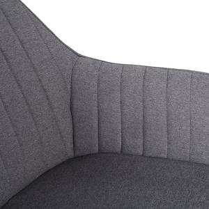 Chaise à bascule Floby Tissu / Caoutchouc - Gris foncé / Caoutchouc