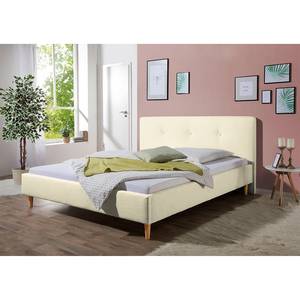 Gestoffeerd bed  Mosvik Beige - 140 x 200cm