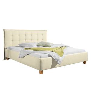 Gestoffeerd bed Skann Beige - 180 x 200cm