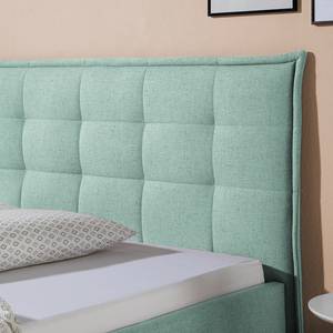 Letto imbottito Skann Verde menta - 100 x 200cm