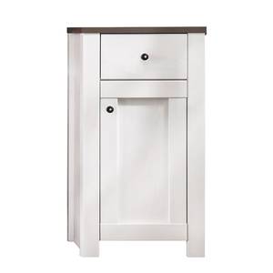 Set mobili da bagno Dodge I (5 pezzi) Bianco - Materiale a base lignea - 200 x 190 x 41 cm