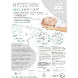 Nestchen Air Plus Sternenzauber Mischgewebe - Grau / Mint