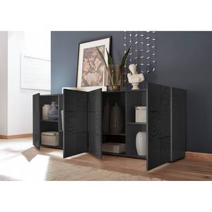 Sideboard Miro Anthrazit - Breite: 241 cm