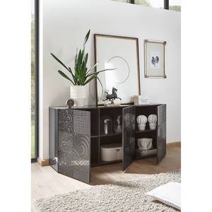 Buffet  Miro II Anthracite - Largeur : 181 cm