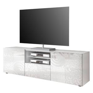 Tv-meubel Miro Hoogglans wit