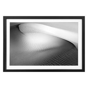 Bild Desert View Massivholz Linde - Schwarz / Weiß