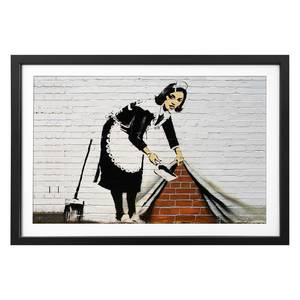 Bild Banksy No. 19 Massivholz Linde - Mehrfarbig