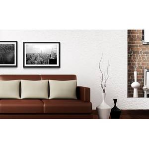 Afbeelding New York Retro Massief lindehout - zwart/wit