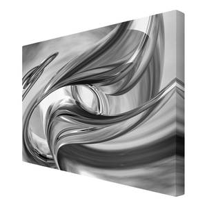Tableau déco Illusionary II Toile / Épicéa massif - Multicolore - 60 x 40 cm