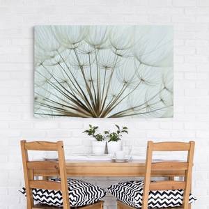 Afbeelding Mooie Paardenbloem canvas/massief sparrenhout - meerdere kleuren - 150 x 100 cm