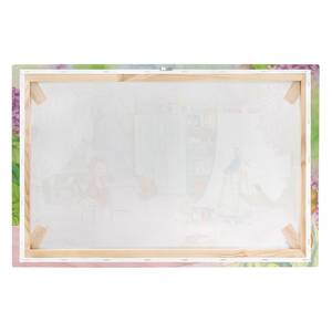 Afbeelding Aardbei Fee I canvas/massief sparrenhout - meerdere kleuren - 120 x 80 cm
