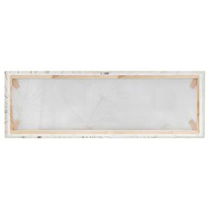 Tableau déco pissenlit I Toile / Épicéa massif - Multicolore - 90 x 30 cm