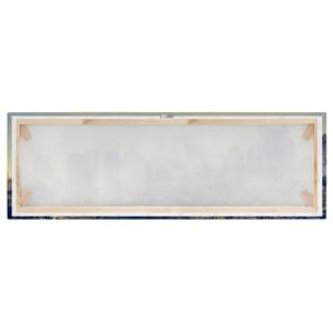 Bild Peaceful Central Park - New York Leinwand /  Massivholz Fichte - Mehrfarbig - 90 x 30 cm