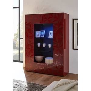 Vitrine Prisma Rouge brillant