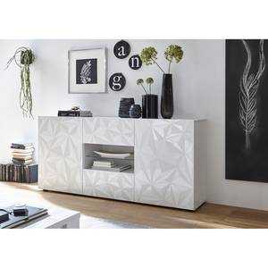 Buffet Prisma II Blanc brillant