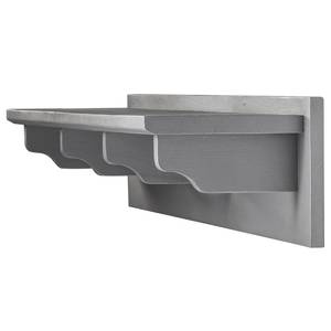 Wandboard Balignton Kiefer massiv - Grau