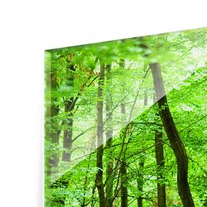 Afbeelding Romantisch Bospad ESG-veiligheidsglas - meerdere kleuren - 40 x 100 cm