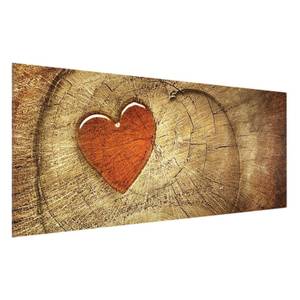 Afbeelding Natural Love ESG-veiligheidsglas - meerdere kleuren - 80 x 30 cm