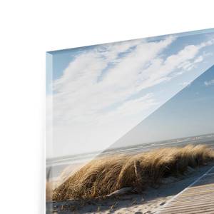 Tableau déco plage Baltique II Verre de sécurité ESG - Multicolore - 60 x 40 cm