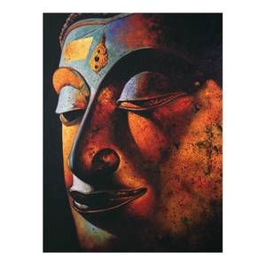 Afbeelding Bombay Boeddha ESG-veiligheidsglas - meerdere kleuren - 60 x 80 cm