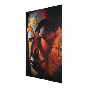 Bild Bombay Buddah ESG Sicherheitsglas - Mehrfarbig - 60 x 80 cm