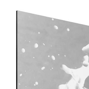 Tableau déco Milk & Coffee II Aluminium - Multicolore - 75 x 50 cm