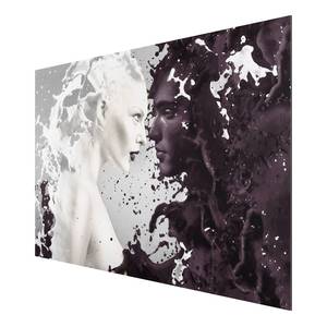 Afbeelding Milk & Coffee II aluminium - meerdere kleuren - 120 x 80 cm