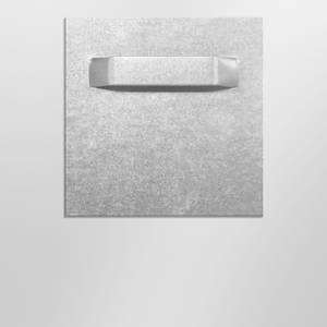 Tableau déco Illusionary III Aluminium - Multicolore - 90 x 60 cm