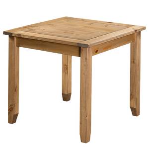 Table Finca Rustica I Pin massif - Epicéa naturel - 80 x 80 cm